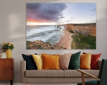 Die Zwölf Apostel - Im Farbenrausch der Dämmerung - Sonnenuntergang an der Great Ocean Road von Jiri Viehmann