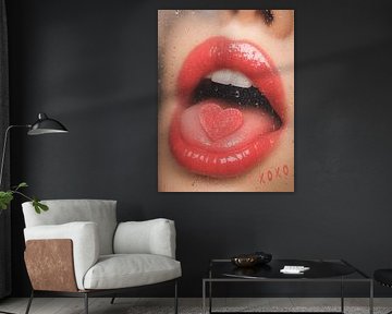Sugar Heart Lips von Dagmar Pels