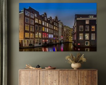 Oudezijds Voorburgwal Amsterdam van Martin Bredewold