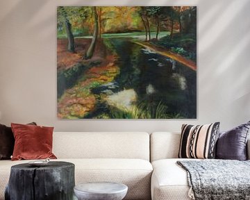 Herbstlicht im Oldenaller Park von fdgArtworks