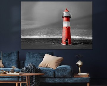 Noorderhoofd lighthouse, Westkapelle by Framed by Elisabeth