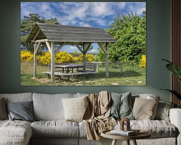 Rastplatz im Naturschutzgebiet Mönchgut,Insel Rügen
