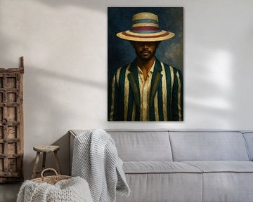 Vintage Portrait Stylish Man