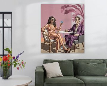 Pastel Terrace in Harmony by BS