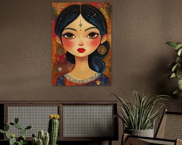 Les grands yeux sur Peintures accrocheuses