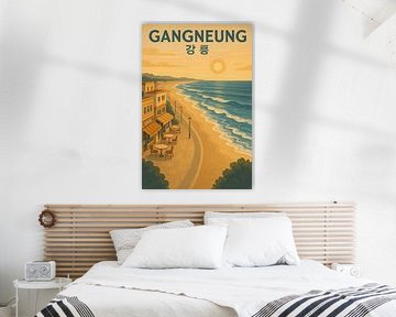 Gangneung Coastal Calm - Strandcafés & Goldener Meerblick