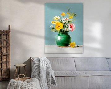 Vase with field bouquet by Studio Allee