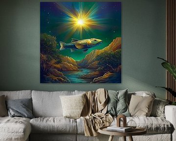 Heavenly swimming by Vythryd Arts