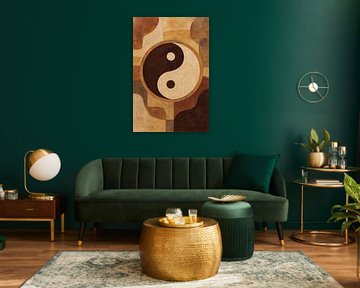 yin yang painting.
