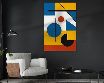 Bauhaus painting.