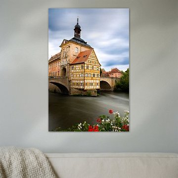 Altes Rathaus van Bamberg – Historische Architectuur boven de Regnitz