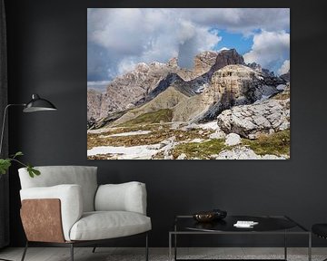 Majestätische Drei Zinnen in Südtirol – ikonisches Bergmassiv der Dolomiten, spektakulär in Licht, Form und alpiner Landschaft von Miriam Schwarzfischer Fotografie