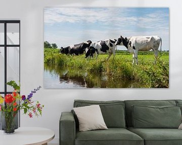three cows in the field von ChrisWillemsen