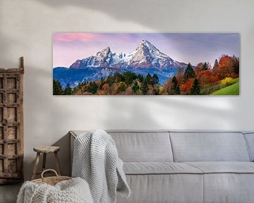Watzmann in herbstlicher Landschaft von Daniela Beyer