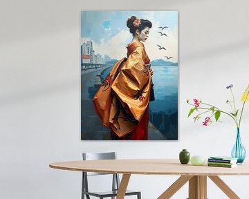 Geisha the memory by Jolique Arte