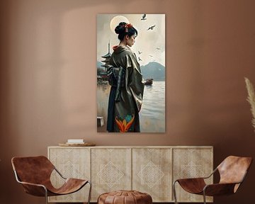 Geisha by Jolique Arte