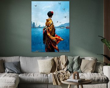 Geisha by Jolique Arte