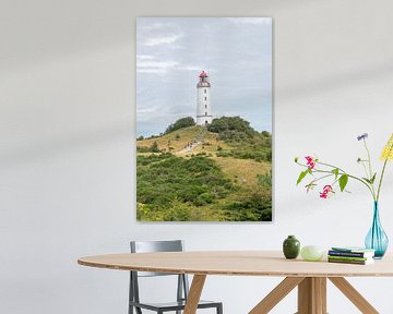 Leuchtturm Dornbusch auf Hiddensee von Alexander Baumann