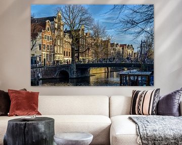 De mooie Brouwersgracht in Amsterdam. van Don Fonzarelli