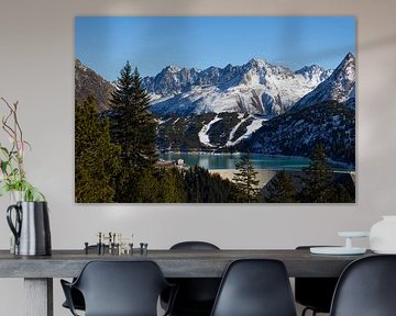 Lac de retenue Kops dans le Montafon sur Jan Schuler