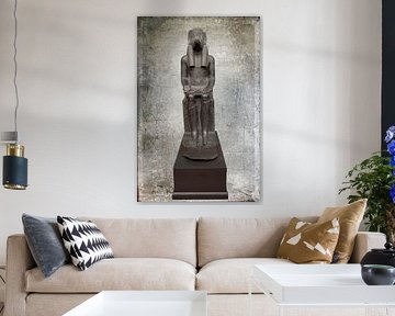 The Egyptian jackal head Anubis