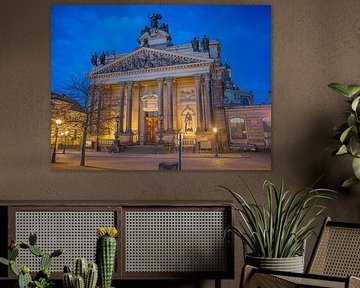 Dresde : Académie des arts sur la terrasse de Brühl