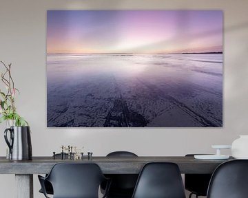 Australië - zonsopgang boven Jervis Bay - uitzicht op de vuurtoren van Point Perpendicular. van Jiri Viehmann