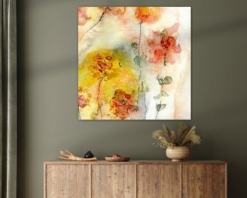 floral interpretation 2 by Claudia Gründler