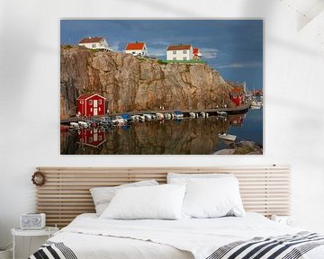 Boathouses Smögen by Sven-Erik Arndt