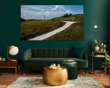 Vuurtoren Ameland van Martien Hoogebeen Fotografie