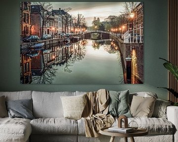 Rapenburg in Leiden von Dirk van Egmond