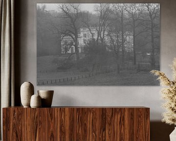 House through the trees by wesley Louter