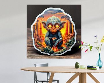 Gardien né des braises sur Vythryd Arts