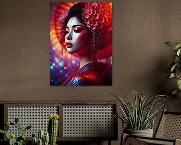 Geisha von Jolique Arte