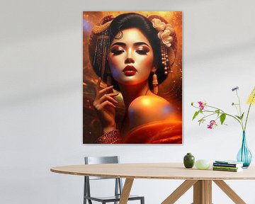 Geisha von Jolique Arte
