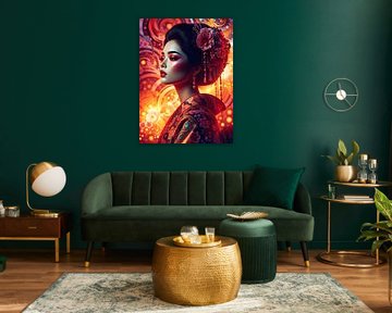 Geisha von Jolique Arte