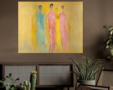 Personnes abstraites sur Caprices d'Art