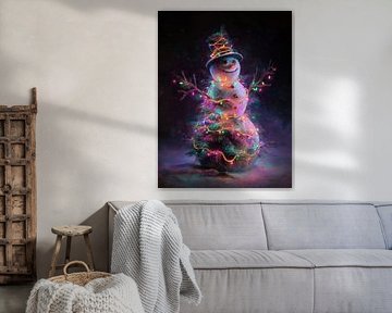 Snowman by ARTEO Paintings