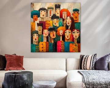 Une diversité colorée sur Harry Hadders Design