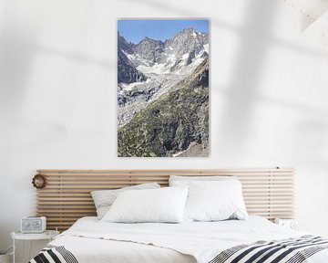 De TMB rond de Mont Blanc: een spectaculaire langeafstandswandelroute door Frankrijk, Italië en Zwitserland - vol gletsjers, bergtoppen, alpenweiden en prachtige bergmomenten. van Miriam Schwarzfischer Fotografie