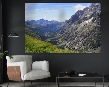 De TMB rond de Mont Blanc: een spectaculaire langeafstandswandelroute door Frankrijk, Italië en Zwitserland - vol gletsjers, bergtoppen, alpenweiden en prachtige bergmomenten. van Miriam Schwarzfischer Fotografie