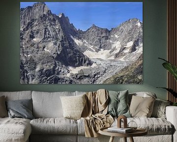 De TMB rond de Mont Blanc: een spectaculaire langeafstandswandelroute door Frankrijk, Italië en Zwitserland - vol gletsjers, bergtoppen, alpenweiden en prachtige bergmomenten. van Miriam Schwarzfischer Fotografie