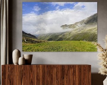 De TMB rond de Mont Blanc: een spectaculaire langeafstandswandelroute door Frankrijk, Italië en Zwitserland - vol gletsjers, bergtoppen, alpenweiden en prachtige bergmomenten. van Miriam Schwarzfischer Fotografie