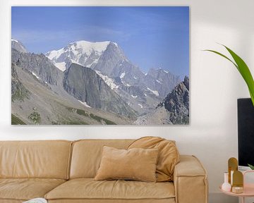 Mont Blanc: Een spectaculaire langeafstandswandelroute door Frankrijk, Italië en Zwitserland - vol gletsjers, bergtoppen, alpenweiden en prachtige bergmomenten. van Miriam Schwarzfischer Fotografie