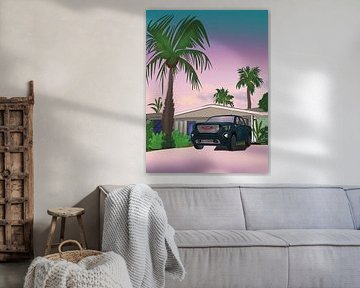 Twilight Drive - Mid-Century Modern in Tampa by Art Prints