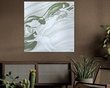 Fish Blood, Gustav Klimt