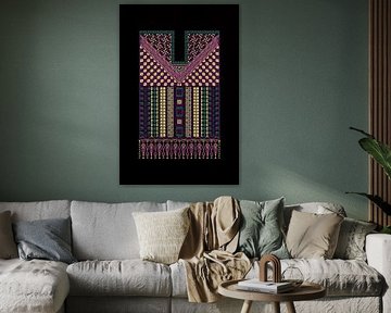 Modèle d'ornement Tatreez 72 sur Richard Laschon