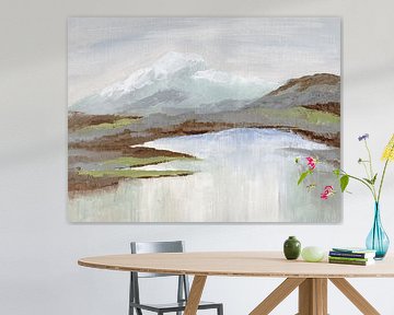 Besneeuwde Alp van Nikita Jariwala