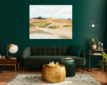 Felsige Hügellandschaft