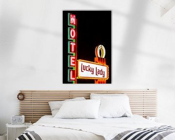 American West - Motel Lucky Lady von Philippe HUGONNARD